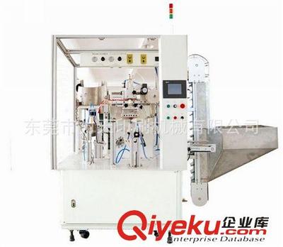 全自动单色圆面烫金机 为化妆品瓶盖印上璀璨金装